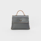 assemble hand bag flap M #steel gray [li-rb-afm]