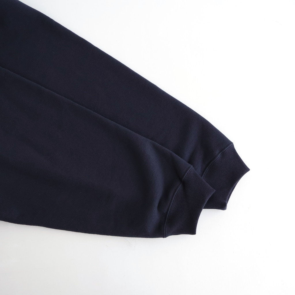 AZUMA Terry Pullover Polo Sweat #NAVY [GU261-70243B]