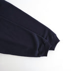AZUMA Terry Pullover Polo Sweat #NAVY [GU261-70243B]