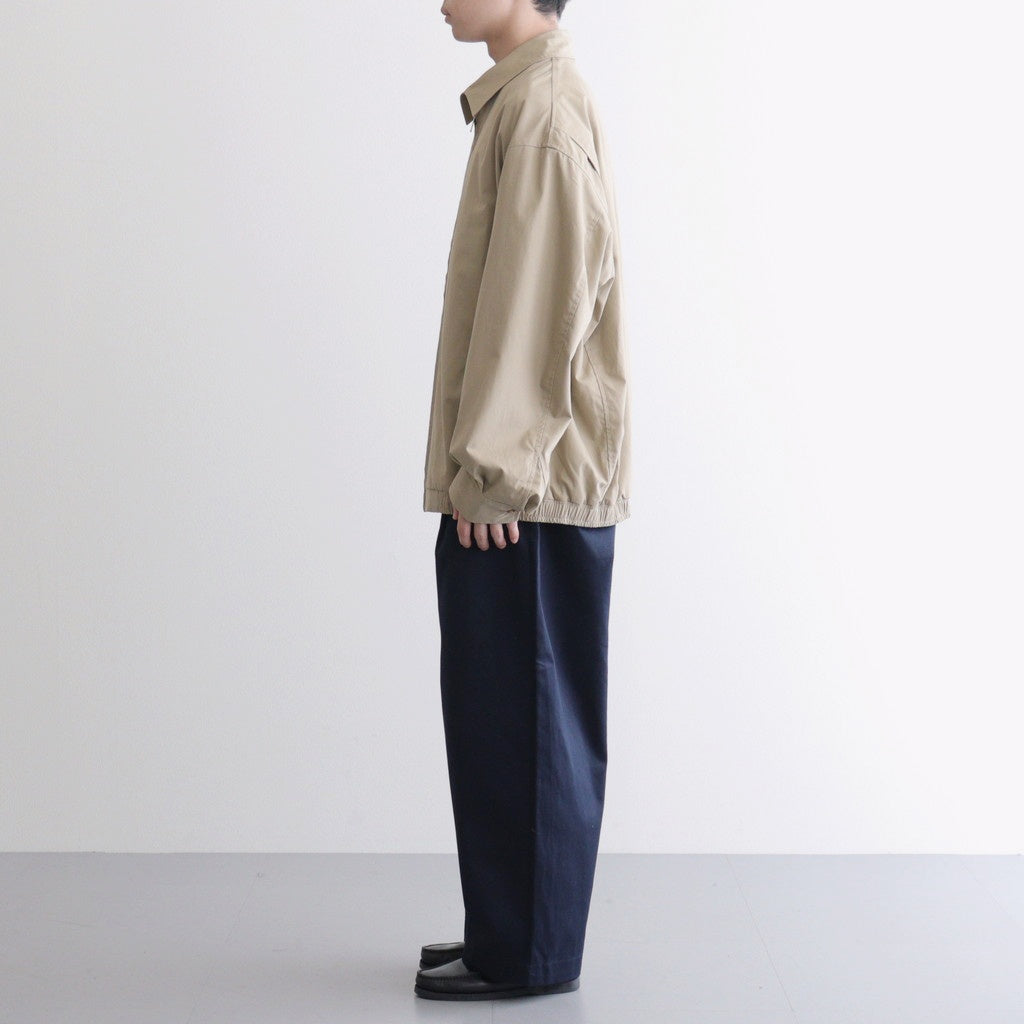 POWDER COTTON SWING TOP BLOUSON #BEIGE [FSC254-30061]