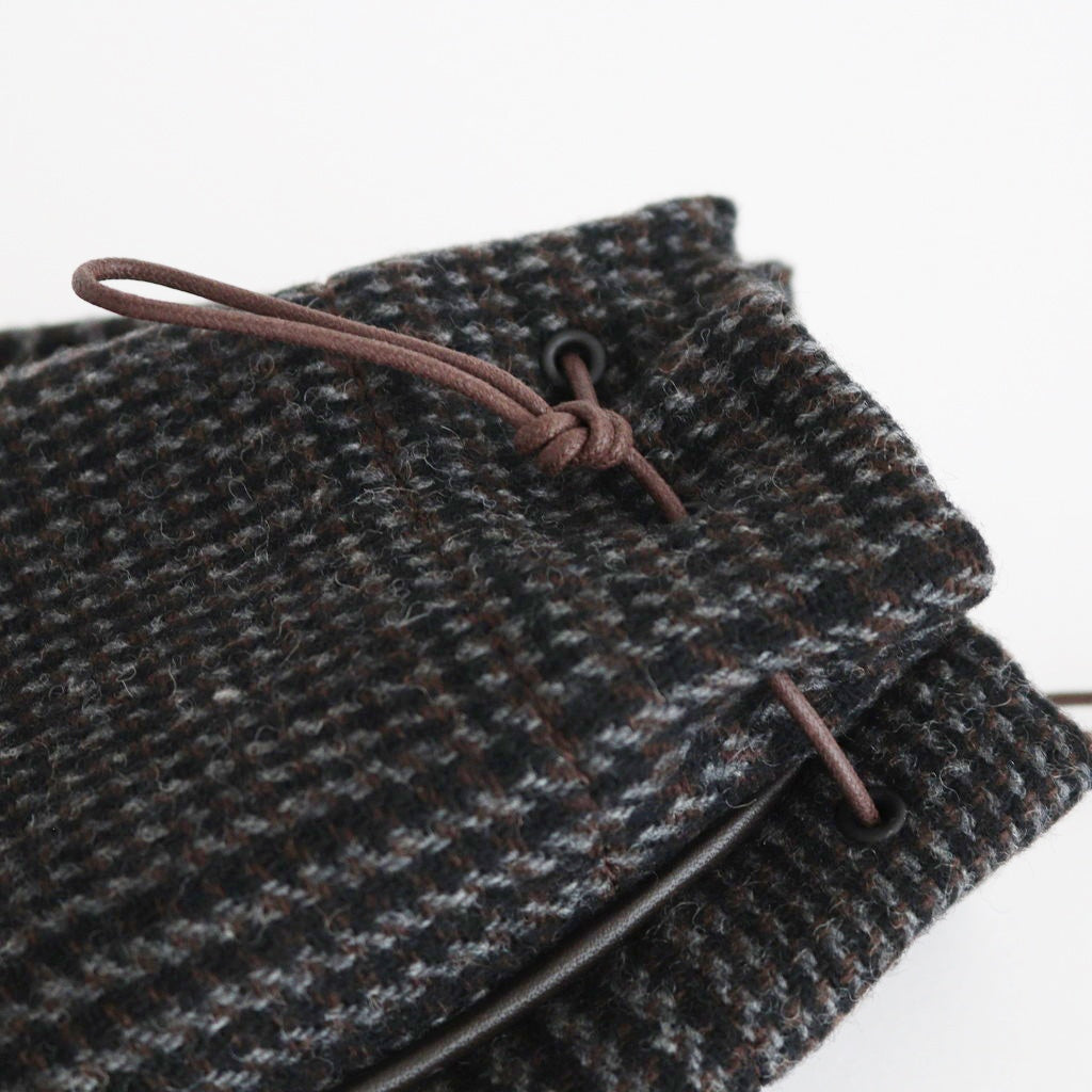 tweed senzu bag #dark brown [xu-b-snz] – ciacura