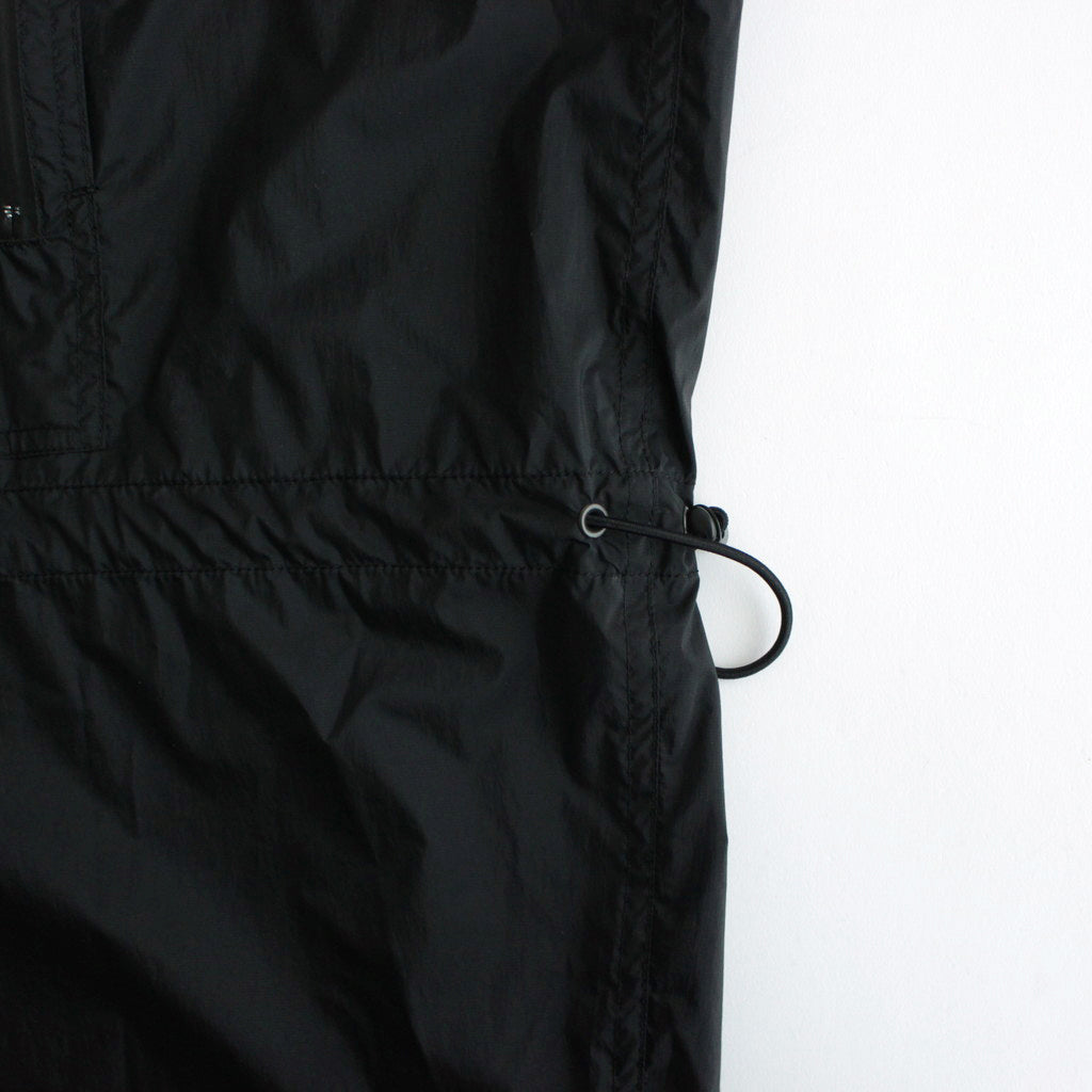 NYLON UTILITY OVER COAT #BLACK [YK24SS0631C]