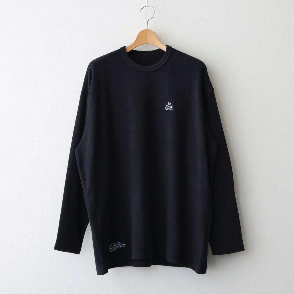 UTILITY PILE L/S SET-UP #BLACK [FSR253-60210]