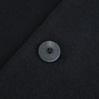 メルトンBigハーフコート #BLACK [D225-C548]