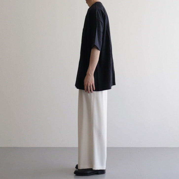 S/S Oversized Pocket Tee #BLACK [GU241-70106B]