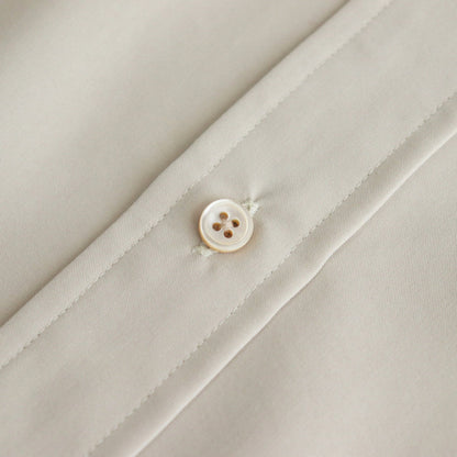 Cord Pocket Long SL Shirt-P #IVORY [D224-T781-P]