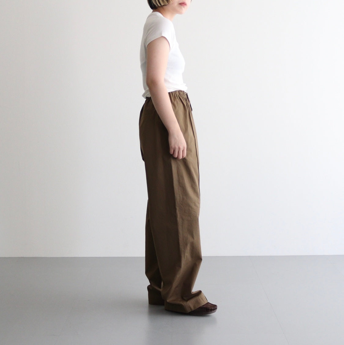 Compact Smooth T-shirts #ECRU [12510620]