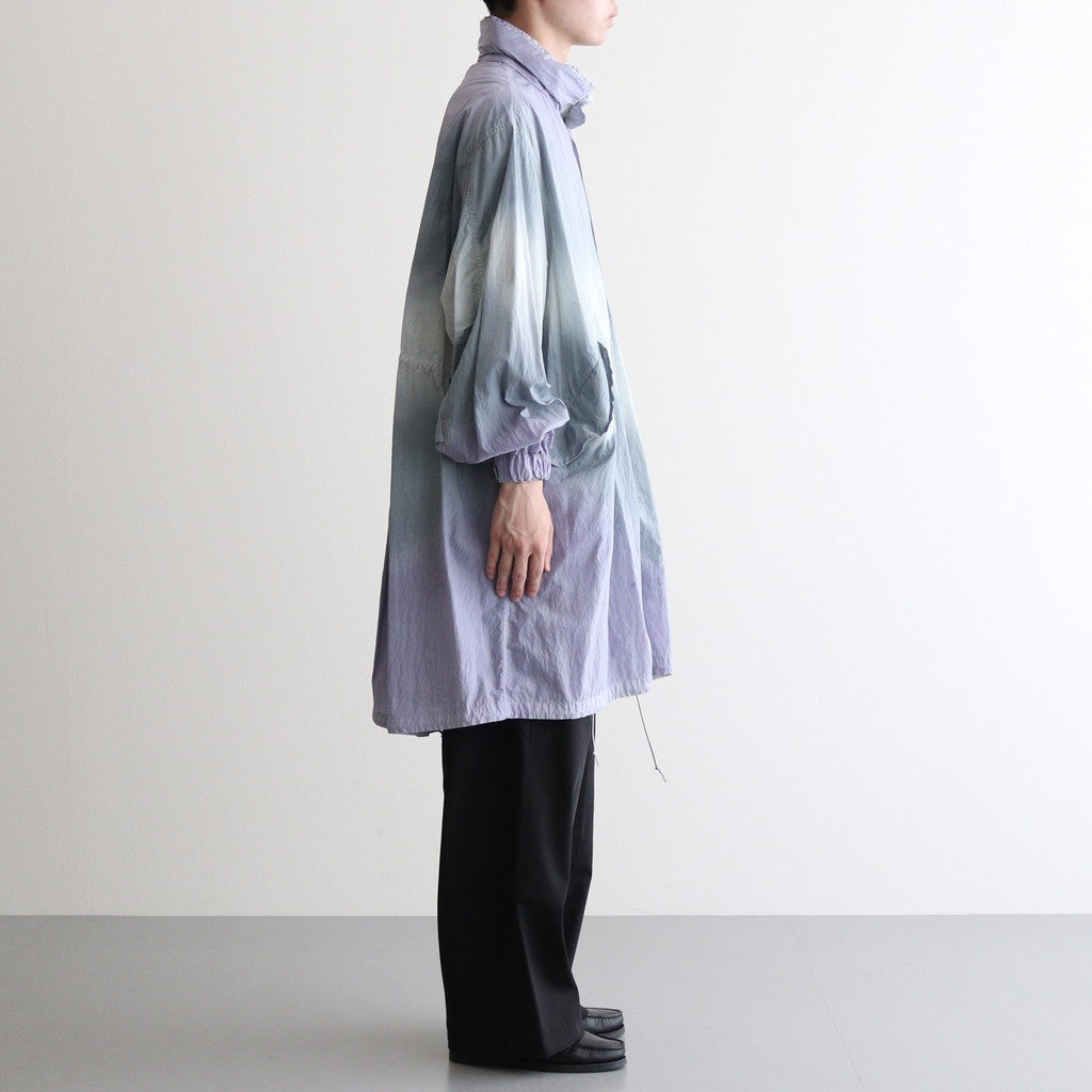 SPRAY PRINTED NYLON SNOWPARKA #MIST GREEN [YK23SS0462C]