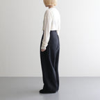 Hightwist Gauze Long T-shirts #ECRU [12610620]