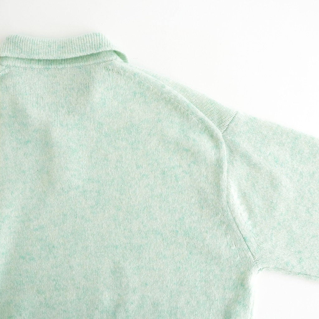 CASHMERE NEP KNIT POLO #MIX MINT [A26AP02NE]