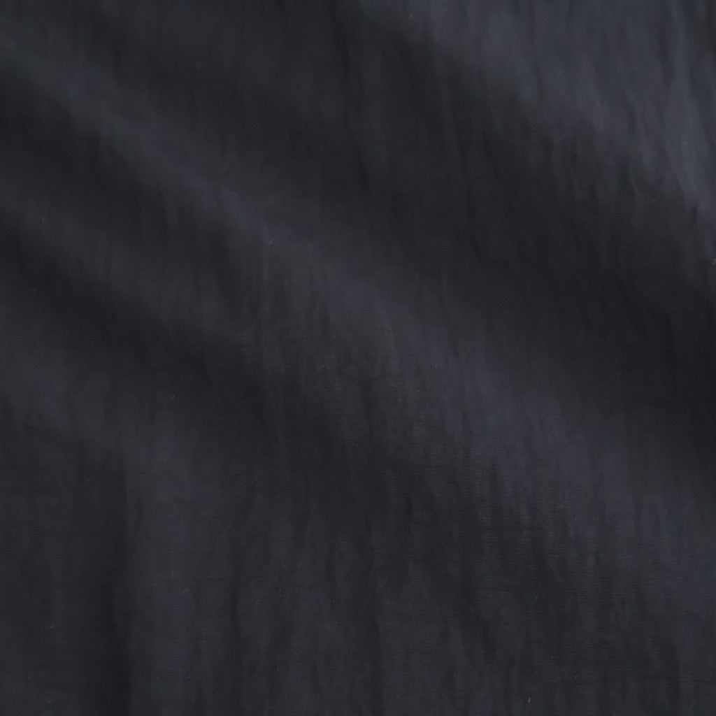 ナイロンタッサー S/S シャツ #BLACK [HQ-B021-051]