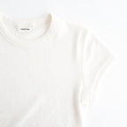 Compact Smooth T-shirts #ECRU [12610617]