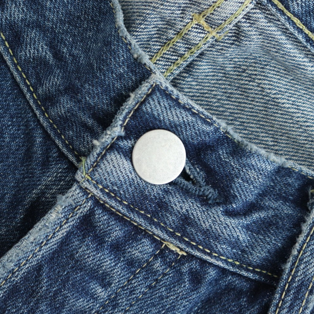 BAGGY DENIM SHORTS #INDIGO [ST.1238]