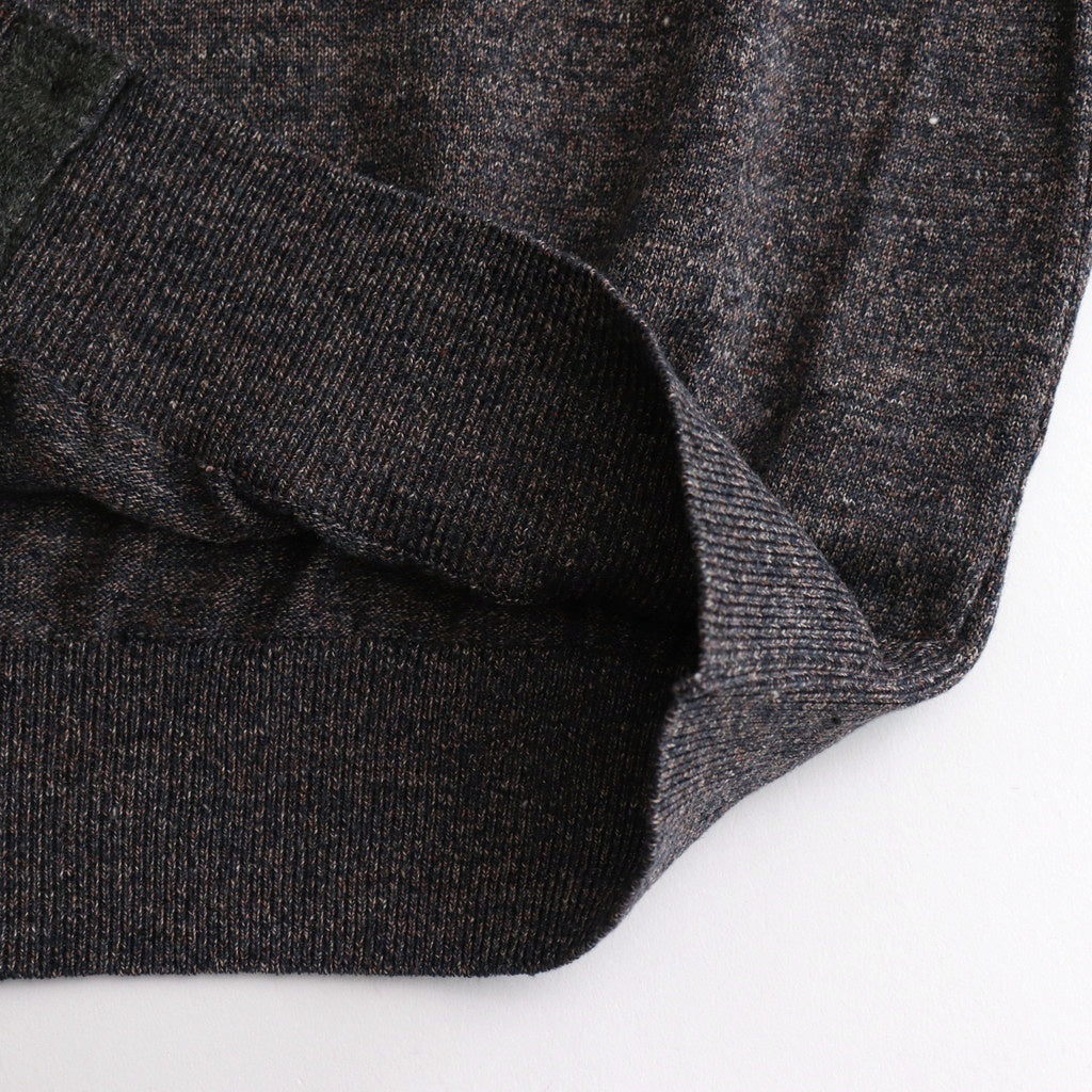 Linen S/S Shirt #Navy [2501-014]