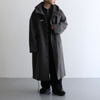 メルトンダッフルロングCT #GRAY [D224-C545]