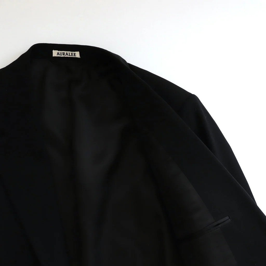 LIGHT WOOL MAX GABARDINE JACKET #TOP BLACK [A26AJ01MG]