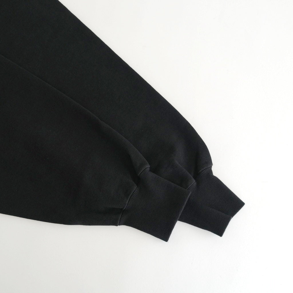 LIGHT OZ CREW NECK SWEAT - COLLEGE #BLACK [FSC253-70017]