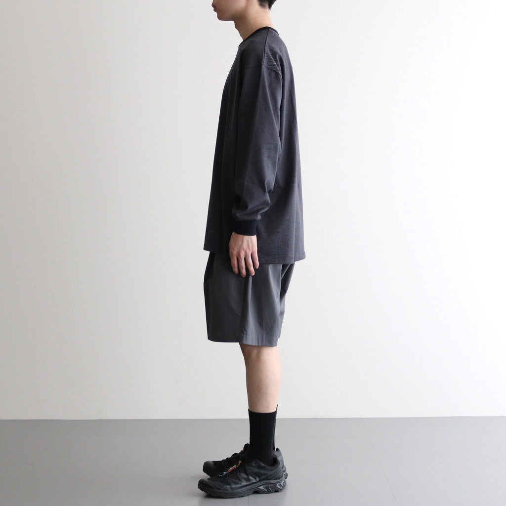 Solotex Twill Wide Chef Shorts #GRAY [GM251-40328B] - ciacura 三重