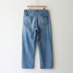 SELVEDGE FADED LIGHT DENIM WIDE PANTS #LIGHT INDIGO [A25SP03DE]
