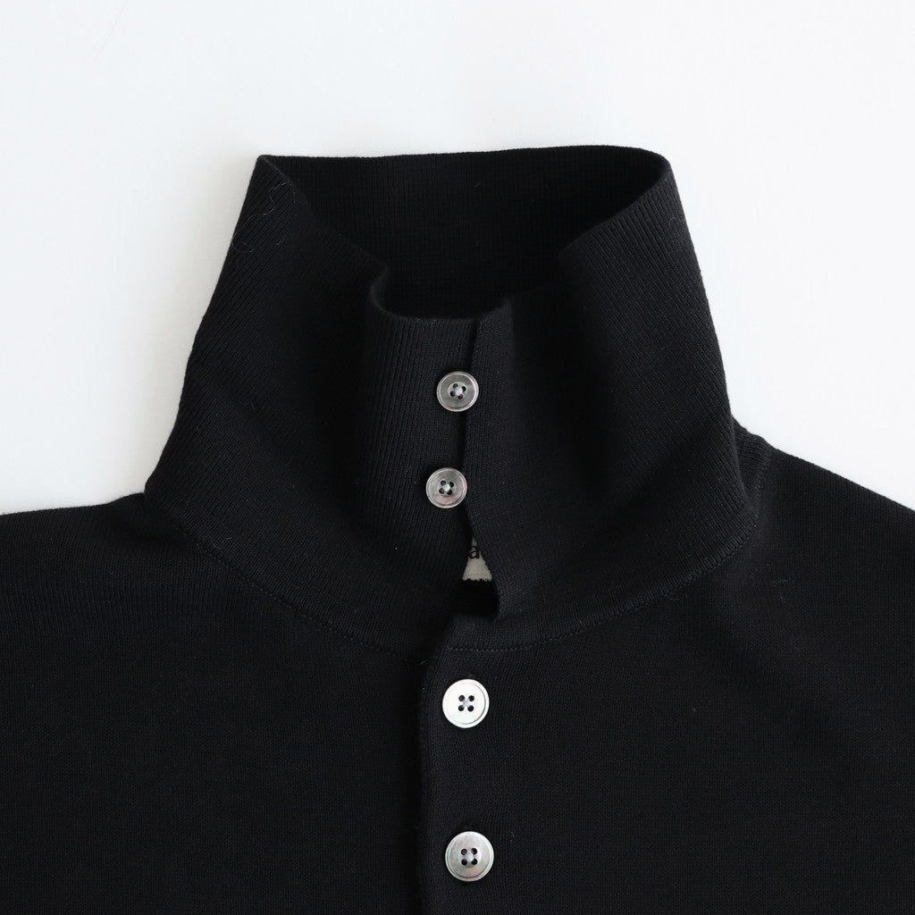 80POLO SS #BLACK [NG25S-KSW01]