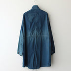 SPRAY PRINTED NYLON SNOWPARKA #OCEAN BLUE [YK23SS0462C]