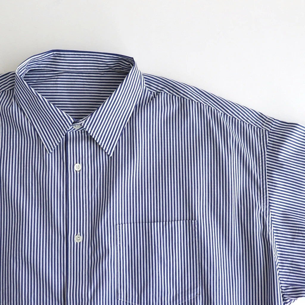 CORPORATE UNIFORM L/S SHIRT #BLUE STRIPE [FSC254-50021B]