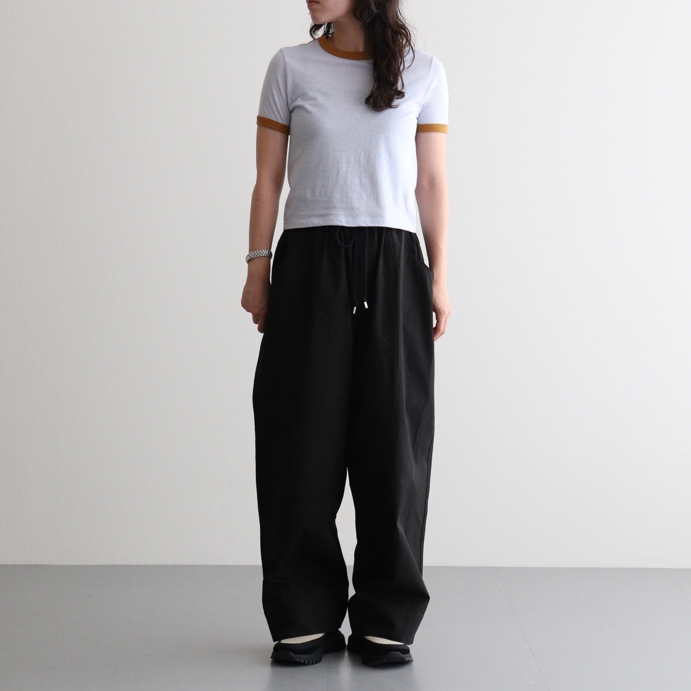 Compact Ringer Tee #I/BLU [12610610]