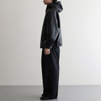 LONG WIDE TROUSERS #BLACK [ST.1094]