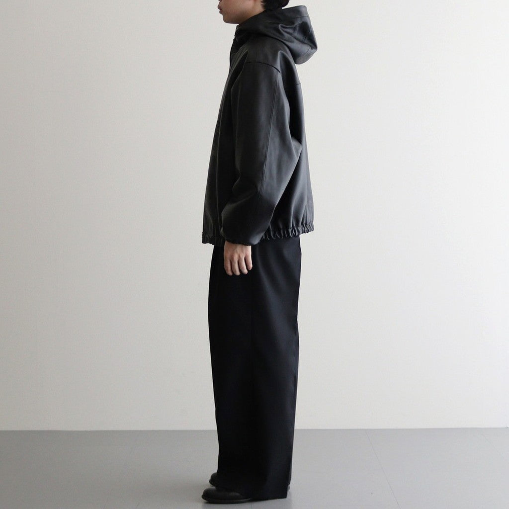 LONG WIDE TROUSERS #BLACK [ST.1094]