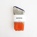 MERINO WOOL RAGG SOCKS #ORANGE [R1536-AW25]