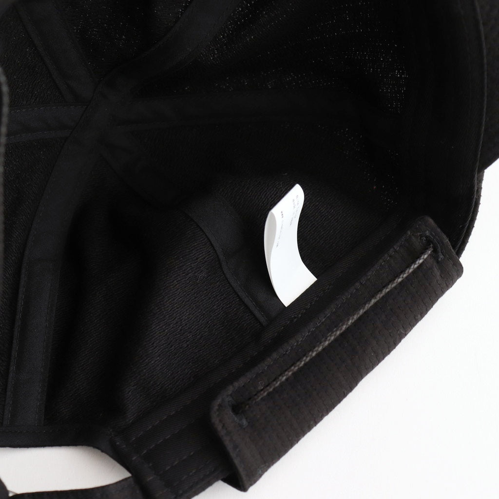 Calceolaria Cap #Black [N-1406]