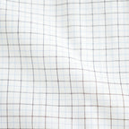 Banshu-ori Classic Shirt - Vintage Fabric #Black Blue Plaid [OFH011SH13]