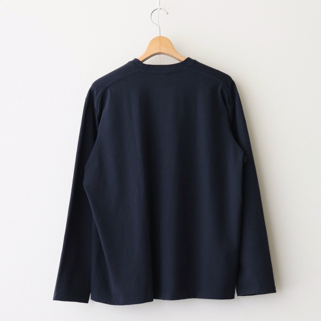 丸胴 POCKET L/S T SHIRT #d.navy [35008]