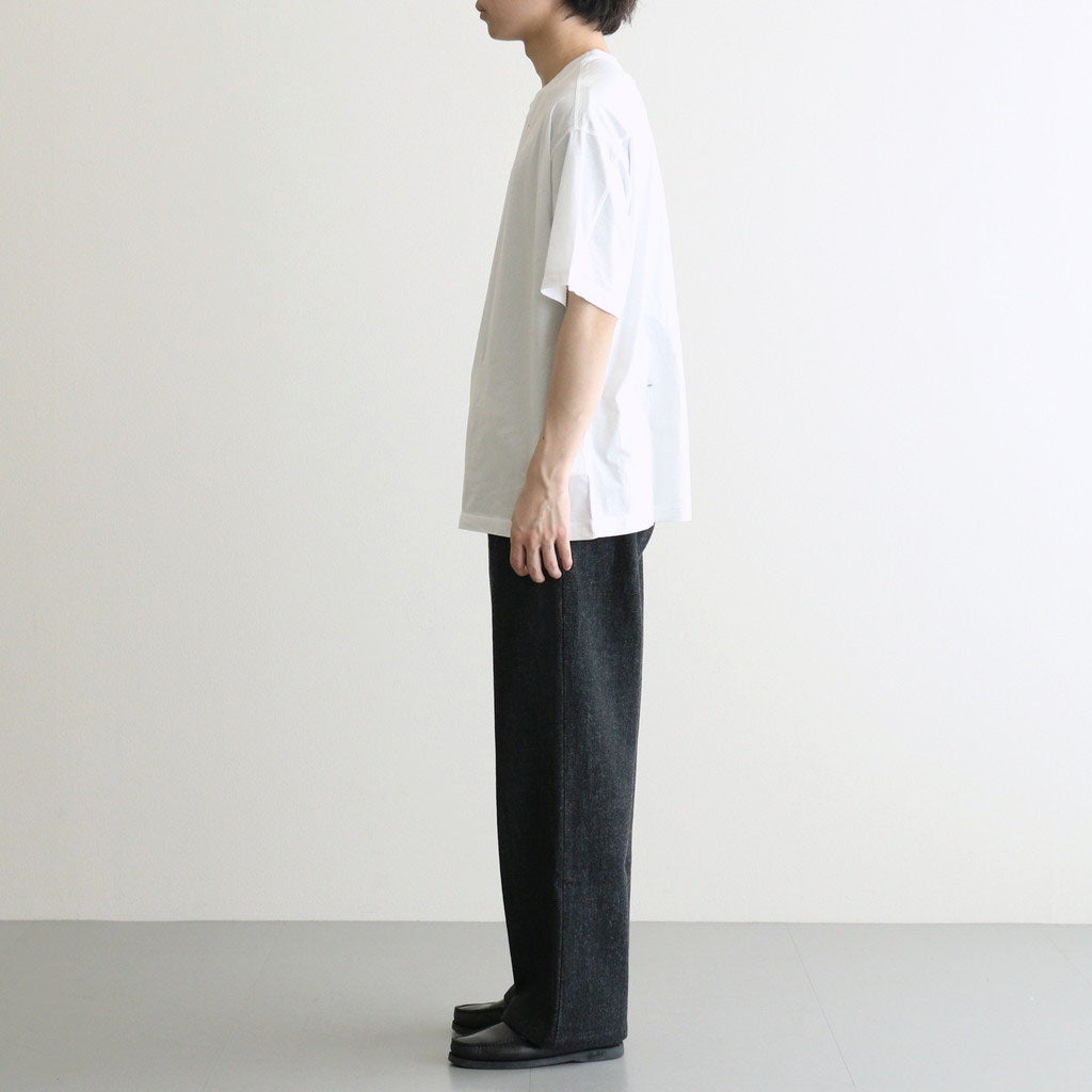 46G Suvin Cotton YOKE T-shirt #WHITE [YK26SS01226CS]