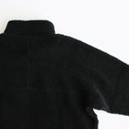 綿ウールボア ブルゾン #BLACK [HN-T018-051]