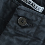 PRODUCT DYED FINX CHINO NARROW PANTS #BLACK [A25AP02CP]