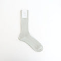 GIZA HIGH GAUGE SOCKS #PALE GREEN [A00S02SX-W]