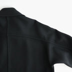 Wool Cashmere Double Breasted Rever Coat #Black [YK26FW01317C]