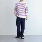BASQUE SHIRT #TRICOLOR BORDER [H2301-CS001]