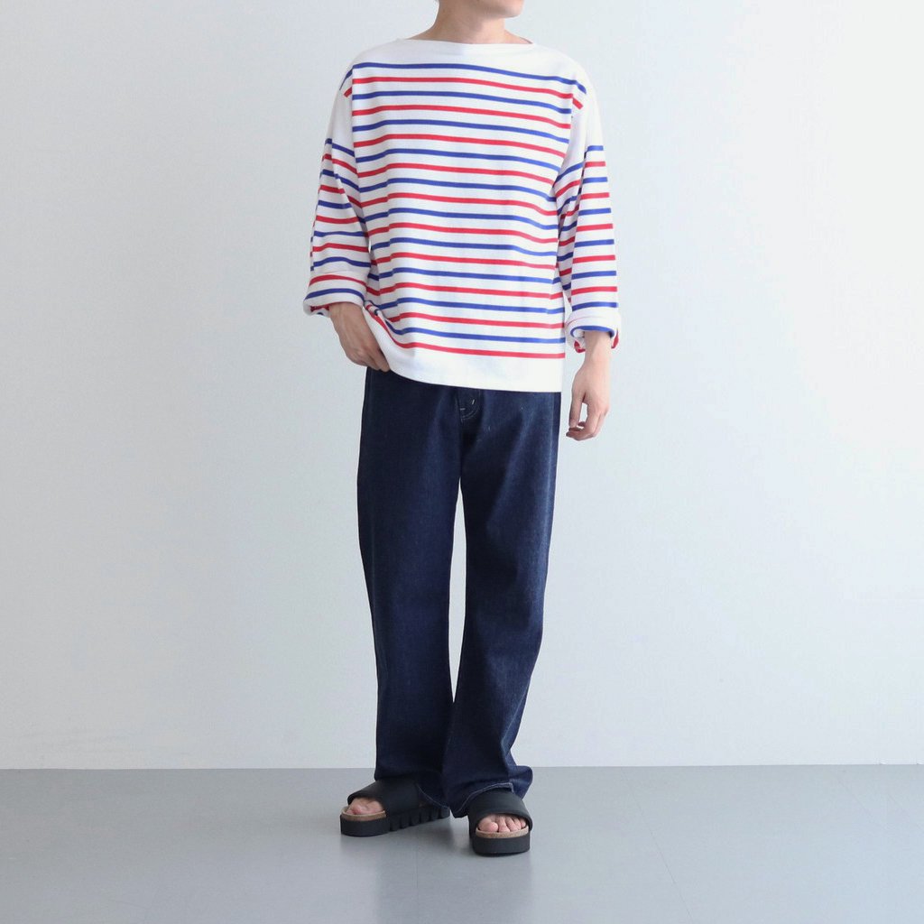 BASQUE SHIRT #TRICOLOR BORDER [H2301-CS001]