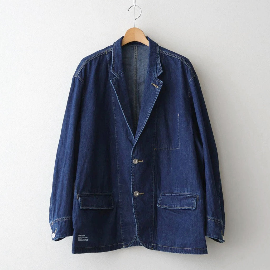 WORKERS DENIM JACKET #INDIGO [FSC261-20263OB]