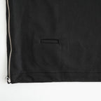 ハーフZipスウェットPO #BLACK [D226-T11101]