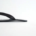 Leather Thong Sandals #D/BRN [12611018]