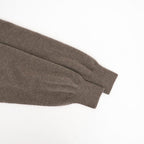 PURE CASHMERE KNIT POLO LS #TAUPE [ST.1630]