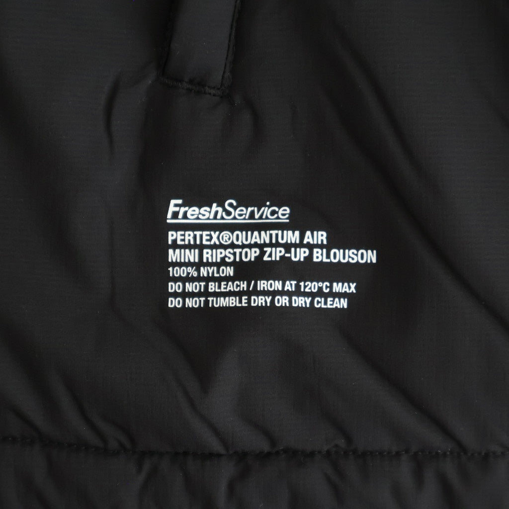 PERTEX QUANTUM AIR MINI RIPSTOP ZIP-UP BLOUSON #BLACK [FSC253-30195]