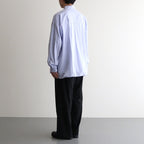 Seersucker Pullover Shirt #BLUE [GU251-50063]