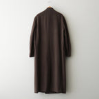 SUPER FINE WOOL MOSSER CHESTERFIELD COAT #TOP BROWN [A25AC02WM]