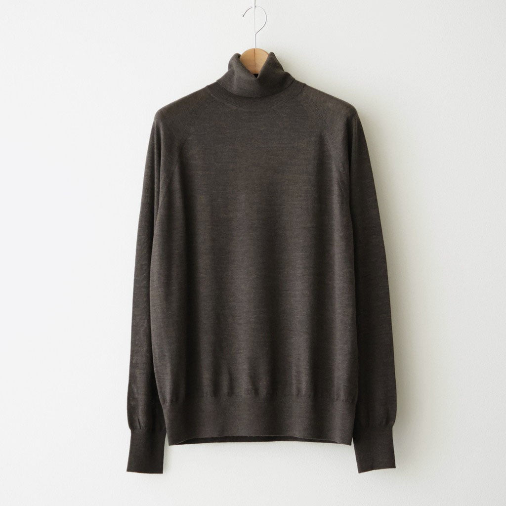 High Turtle Neck #DK.BROWN [I26AW-K2]