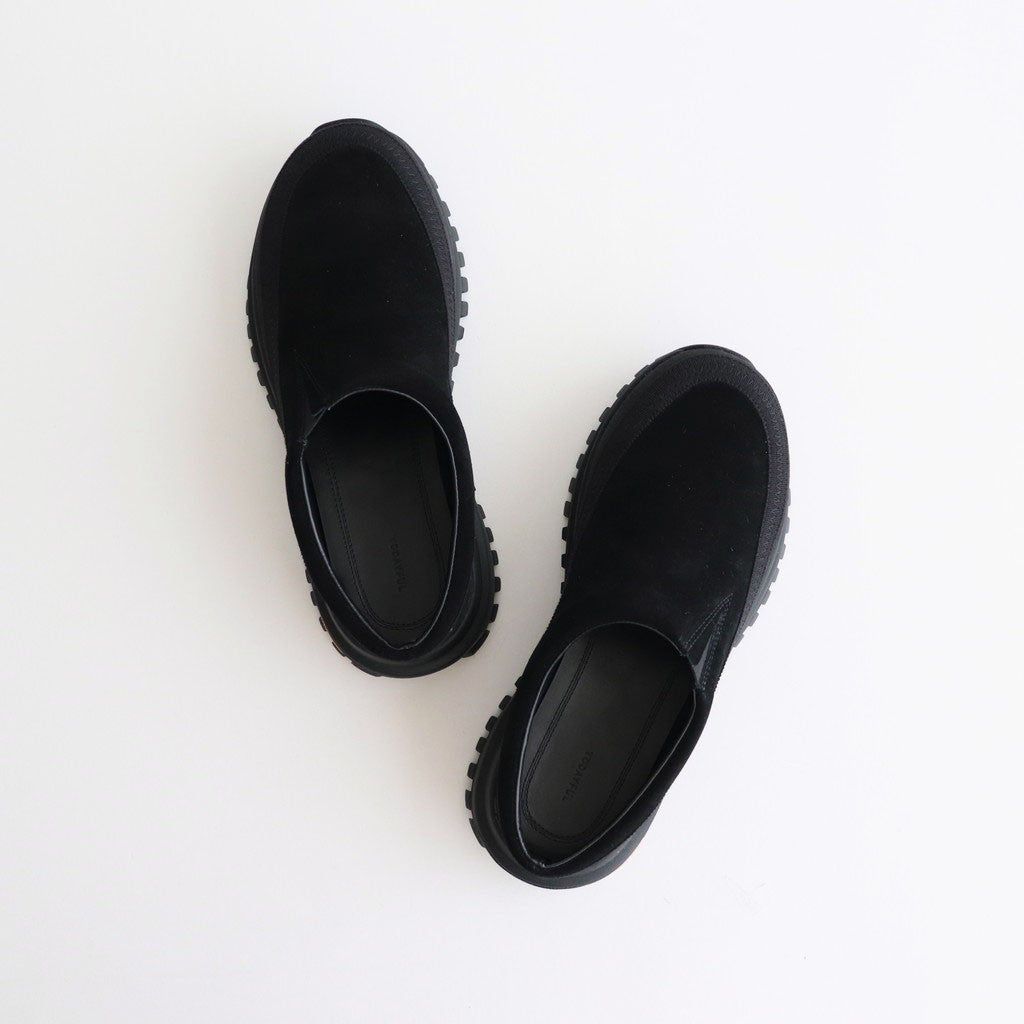 todayful Vibramsole Leather Sabot