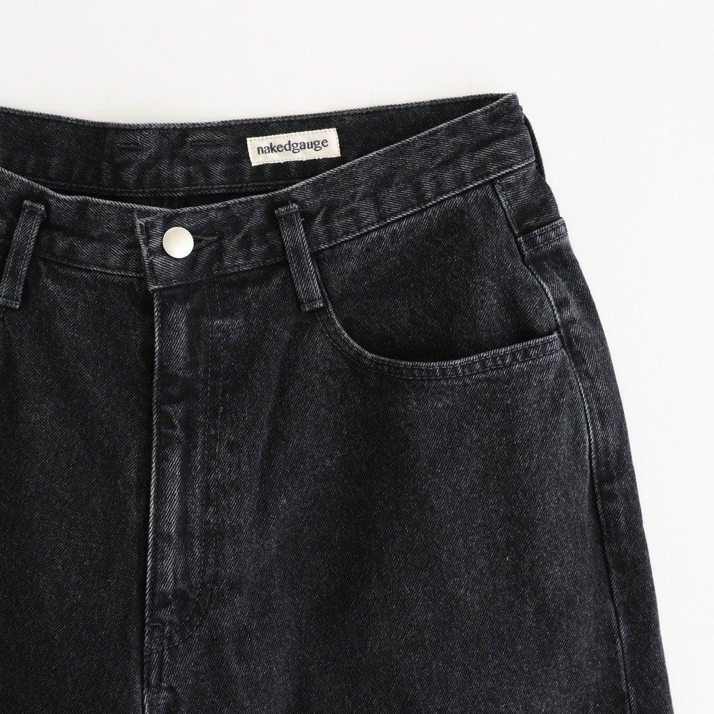 BLACK DENIM FD ASHLEY JEANS #FD BLACK [N0003]